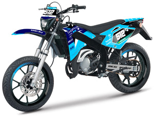 Kit déco Rieju 50cc SMX 2001-2009 GoPro | autocollants moto | personnalisation 50cc | armysctv
