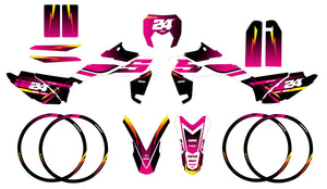 Kit déco Sherco 50cc 2017-2025 Hach | autocollants moto | personnalisation 50cc | armysctv