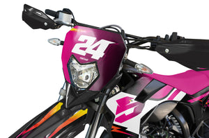 Kit déco Sherco 50cc 2017-2025 Hach | autocollants moto | personnalisation 50cc | armysctv