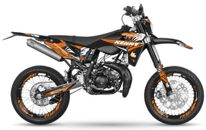 Kit déco Sherco 50cc 2017-2025 Army Runz | autocollants moto | personnalisation 50cc | armysctv