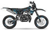 Graphics kit Sherco 50cc 2017-2025 Army Redrum | motorcycle stickers | 50cc customization | armysctv
