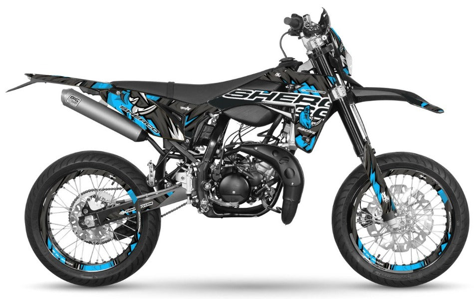 Graphics kit Sherco 50cc 2017-2025 Army Rhino | motorcycle stickers | 50cc customization | armysctv