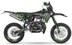 Kit déco Sherco 50cc 2017-2025 Army Rhino | autocollants moto | personnalisation 50cc | armysctv