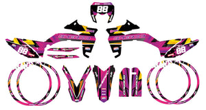 Kit déco Sherco 50cc 2017-2025 Army Split | autocollants moto | personnalisation 50cc | armysctv