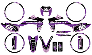 Kit déco Sherco 50cc 2017-2025 Army Stream | autocollants moto | personnalisation 50cc | armysctv