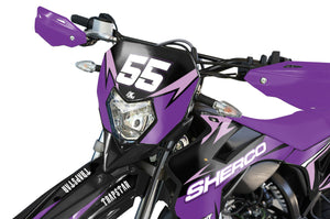 Kit déco Sherco 50cc 2017-2025 Army Stream | autocollants moto | personnalisation 50cc | armysctv