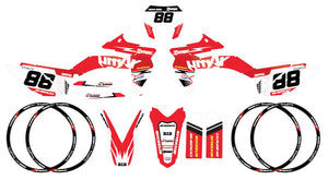 Kit déco Sherco 50cc 2017-2025 Army Legacy v.2 | autocollants moto | personnalisation 50cc | armysctv