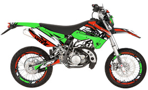 Kit déco 50cc Sherco HRD 2006-2012 Army Victory | autocollants moto | personnalisation 50cc | armysctv