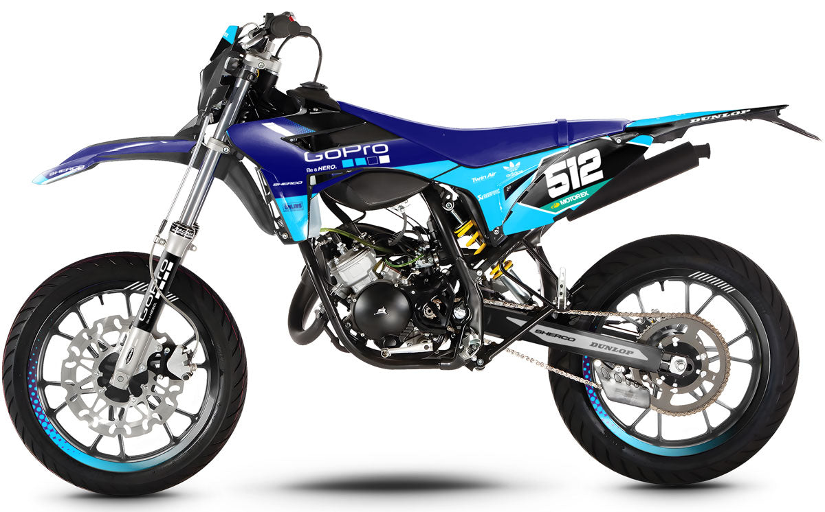 Dekor kit Sherco 50cc 2013-2016 Held | Motorradaufkleber | Personalisierung 50cc | armysctv