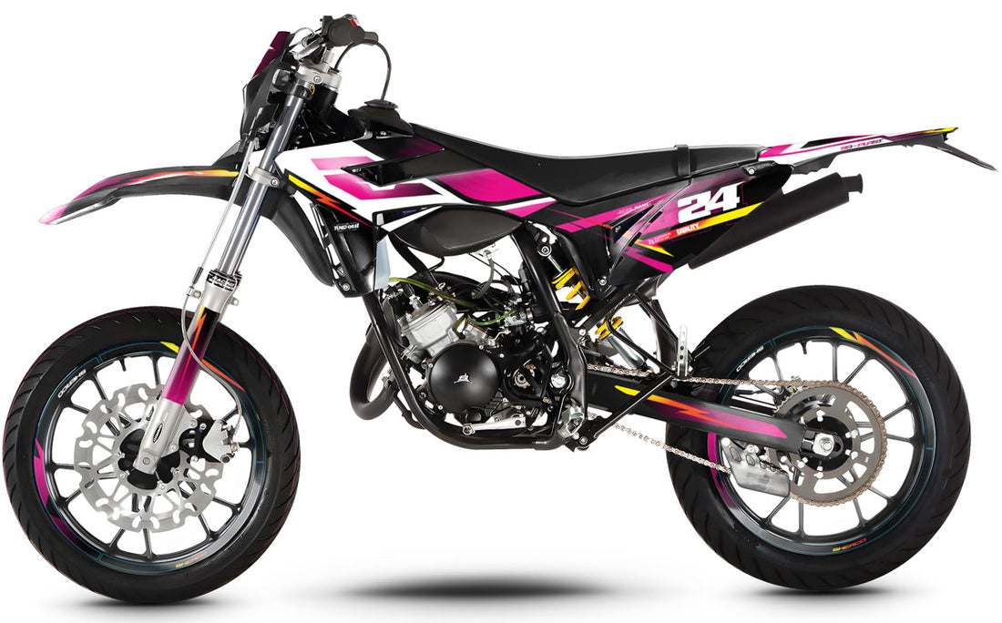 Dekalsett Sherco 50cc Hach - Original og slående stil for 50cc ...