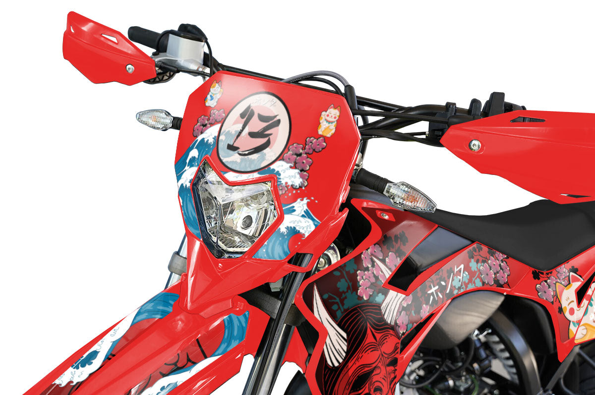 Kit pegatinas Sherco 50cc 2017-2025 Ejército Arigato | pegatinas para moto | personalización 50cc | armysctv