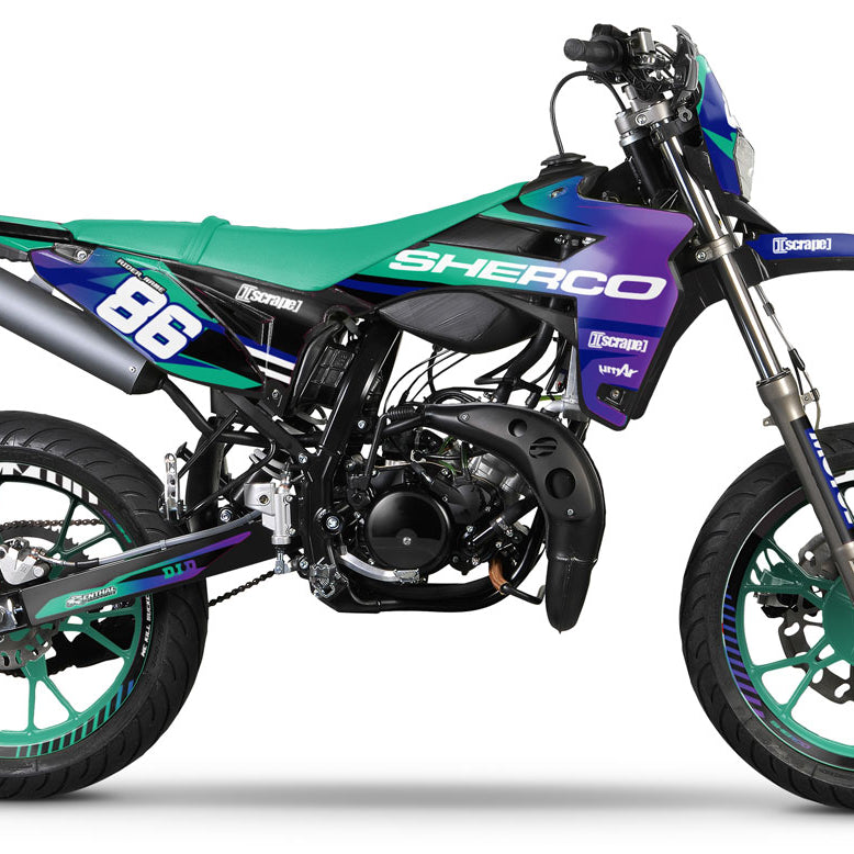 Graphic decals 50cc Sherco 2017-2024 Army Blast