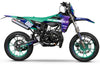 Kit pegatinas Sherco 50cc 2017-2025 Explosión Militar | pegatinas para moto | personalización 50cc | armysctv