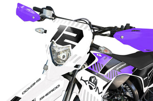 Kit déco Sherco 50cc 2017-2025 Army Clean | autocollants moto | personnalisation 50cc | armysctv