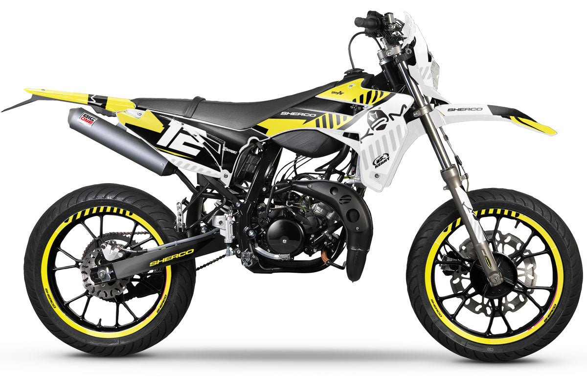 Kit pegatinas Sherco 50cc 2017-2025 Army Clean | pegatinas para moto | personalización 50cc | armysctv