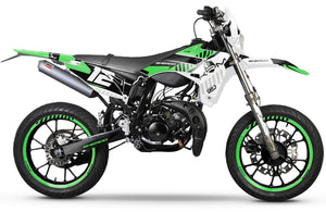 Kit déco Sherco 50cc 2017-2025 Army Clean | autocollants moto | personnalisation 50cc | armysctv