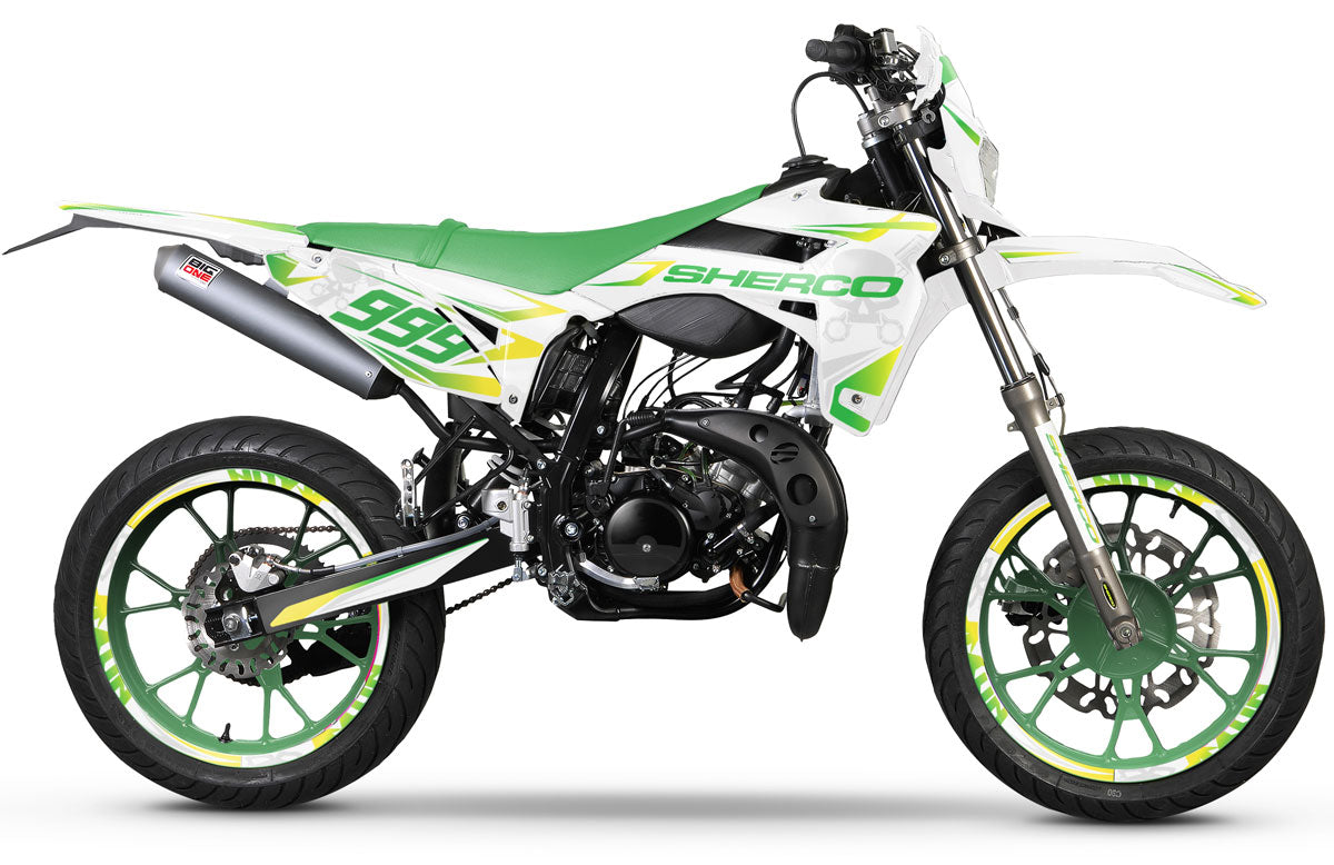Kit pegatinas Sherco 50cc 2017-2025 Estilo Frío | pegatinas para moto | personalización 50cc | armysctv