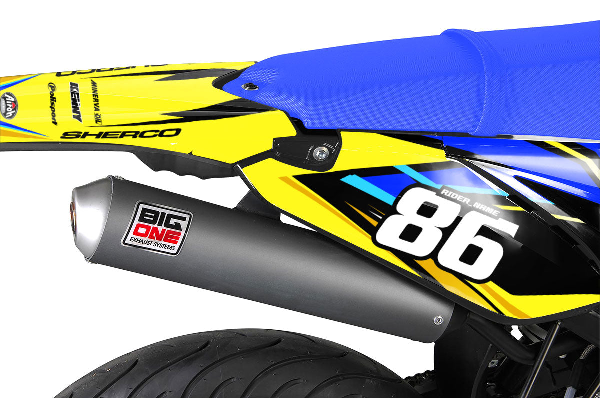 Kit pegatinas Sherco 50cc 2017-2025 Finder | pegatinas para moto | personalización 50cc | armysctv