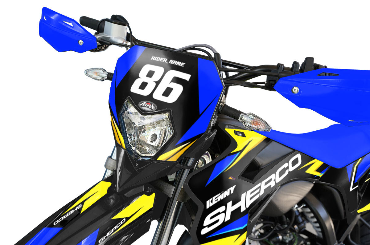 Kit pegatinas Sherco 50cc 2017-2025 Finder | pegatinas para moto | personalización 50cc | armysctv