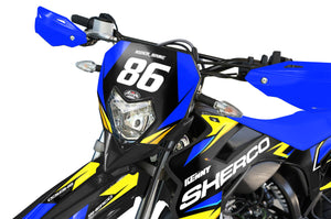 Kit déco Sherco 50cc 2017-2025 Finder | autocollants moto | personnalisation 50cc | armysctv