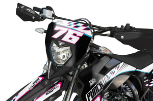 Kit déco Sherco 50cc 2017-2025 Army Punch | autocollants moto | personnalisation 50cc | armysctv