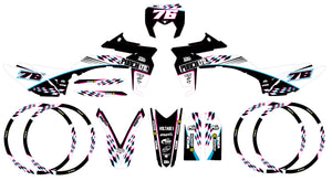 Kit déco Sherco 50cc 2017-2025 Army Punch | autocollants moto | personnalisation 50cc | armysctv