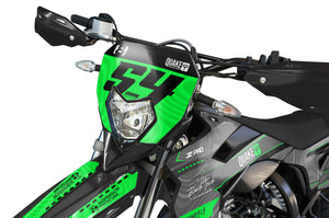 Kit déco Sherco 50cc 2017-2025 Army Quake | autocollants moto | personnalisation 50cc | armysctv