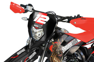 Kit déco Sherco 50cc 2017-2025 Samourai | autocollants moto | personnalisation 50cc | armysctv