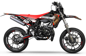 Kit déco Sherco 50cc 2017-2025 Samourai | autocollants moto | personnalisation 50cc | armysctv