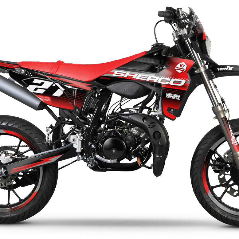 Graphic decals 50cc Sherco SM 2017-2024 Army Seventh