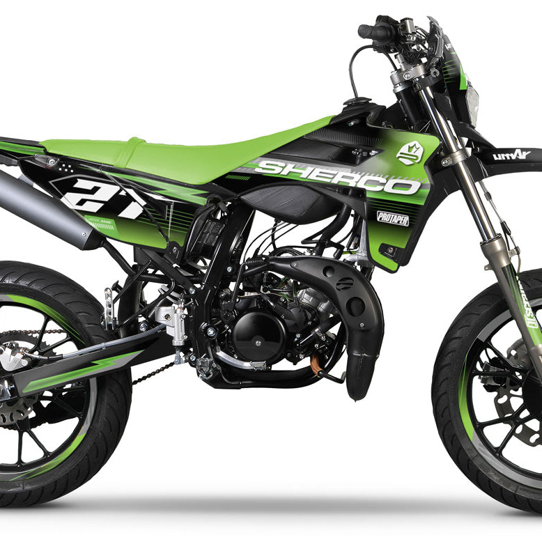 Graphic decals 50cc Sherco SM 2017-2024 Army Seventh