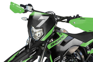 Graphics kit Sherco 50cc 2017-2025 Silver Edition | motorcycle stickers | 50cc customization | armysctv