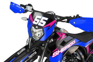 Kit déco Sherco 50cc 2017-2025 Army Stream | autocollants moto | personnalisation 50cc | armysctv