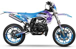 Kit déco Sherco 50cc 2017-2025 Army Xfast | autocollants moto | personnalisation 50cc | armysctv