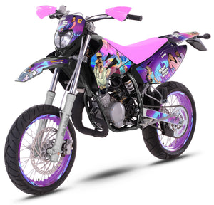 Kit déco 50cc Sherco HRD 2006-2012 Vice City | autocollants moto | personnalisation 50cc | armysctv
