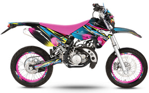 Kit déco Sherco HRD 50cc 2006-2012 Army CMYK | autocollants moto | personnalisation 50cc | armysctv