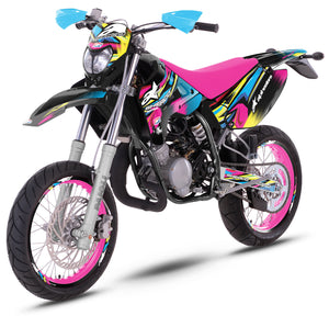 Kit déco Sherco HRD 50cc 2006-2012 Army CMYK | autocollants moto | personnalisation 50cc | armysctv
