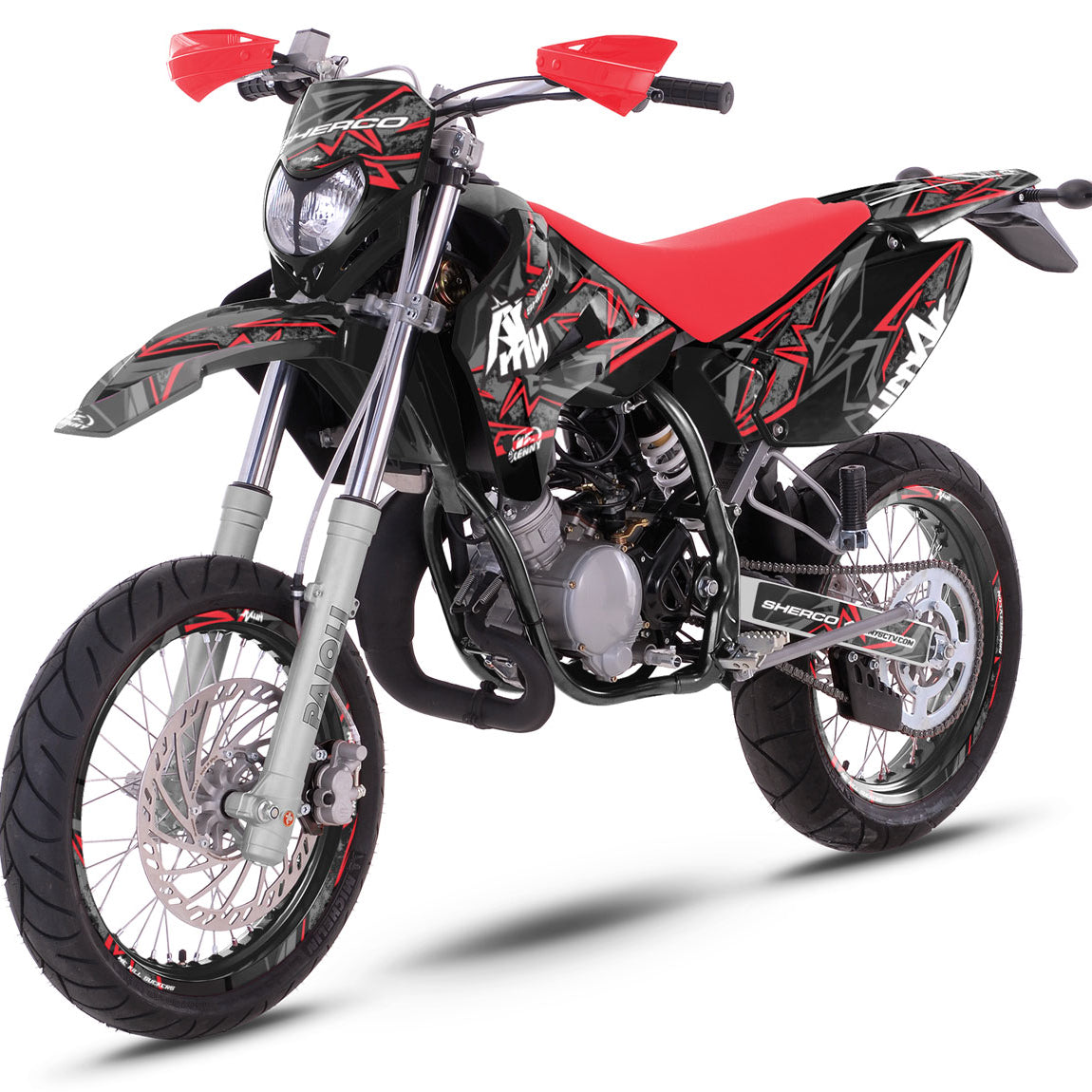Graphic decal 50cc Sherco HRD 2006-2012 Army Redrum