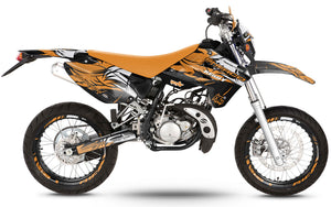 Kit déco 50cc Sherco HRD 2006-2012 Army Runz | autocollants moto | personnalisation 50cc | armysctv