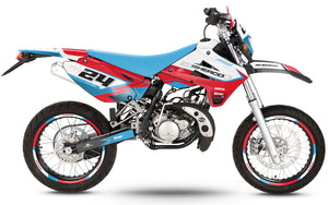 Kit déco 50cc Sherco HRD 2006-2012 Army Solitude | autocollants moto | personnalisation 50cc | armysctv