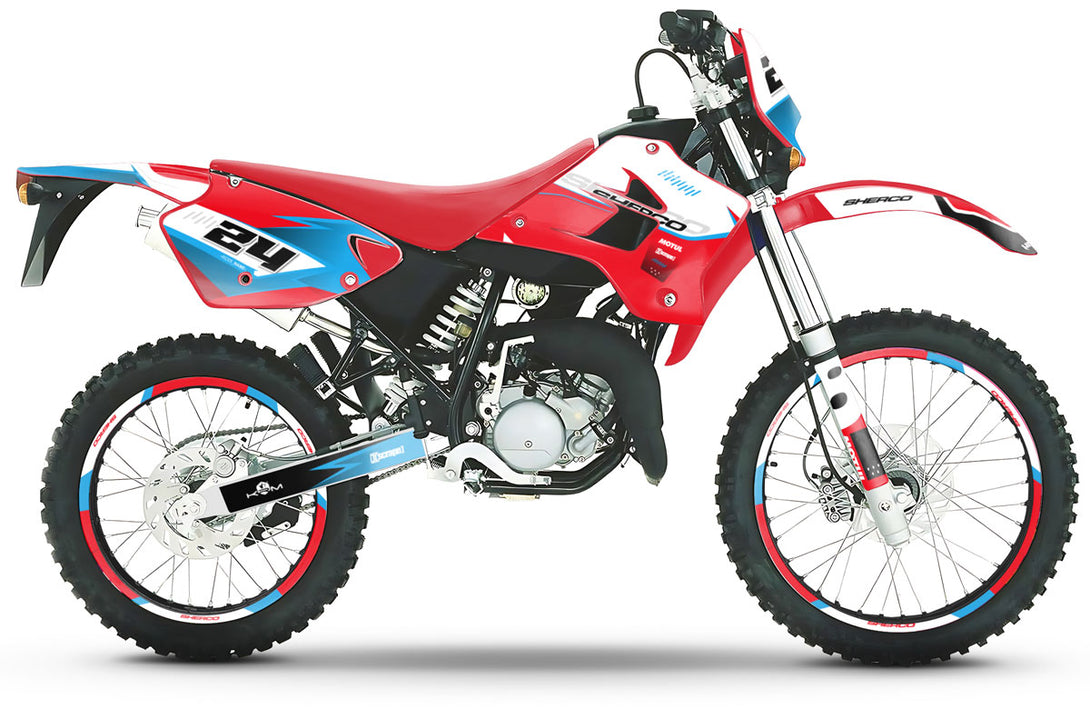 Kit déco 50cc Sherco HRD 1998-2005 Solitude