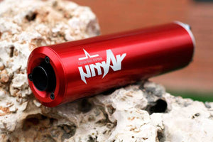 Pot Army 70-80 Am6 & Derbi, silencieux rouge | autocollants moto | personnalisation 50cc | armysctv