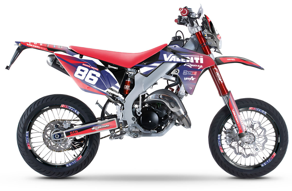 Graphics kit Valenti Racing 50cc - Unique customization