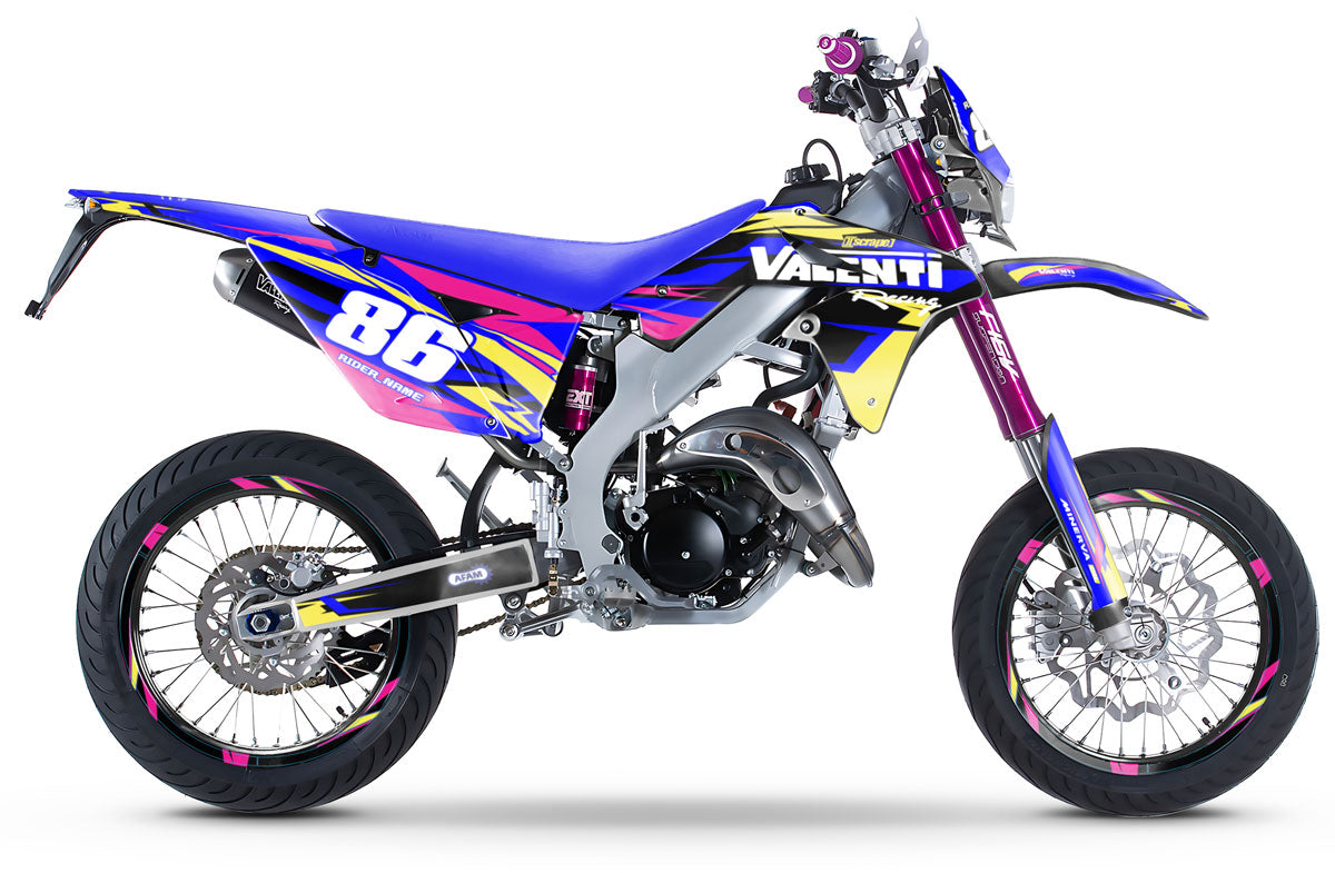 Tacker Army Kit déco Valenti Racing SM 50cc Army Tacker - Design robuste et ...