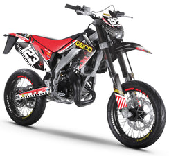 50cc Graphics kit Vent Derapage 2021-2022 Geico | motorcycle stickers | 50cc customization | armysctv