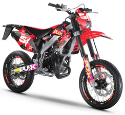 50cc Graphics kit Vent Derapage 2021-2022 Army Punk | motorcycle stickers | 50cc customization | armysctv