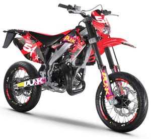 Kit déco 50cc Vent Derapage 2021-2022 Army Punk | autocollants moto | personnalisation 50cc | armysctv