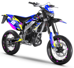 50cc Graphics kit Vent Derapage 2021-2022 Army Tacker | motorcycle stickers | 50cc customization | armysctv