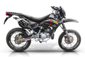 Kit déco 50cc Peugeot XP6 2004-2010 Black Cat | autocollants moto | personnalisation 50cc | armysctv