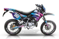 Kit déco 50cc Peugeot XP6 2004-2010 Blast | autocollants moto | personnalisation 50cc | armysctv
